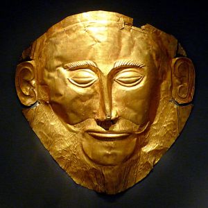 "The Mask of Agamemnon" courtesy of Wikimedia Commons.