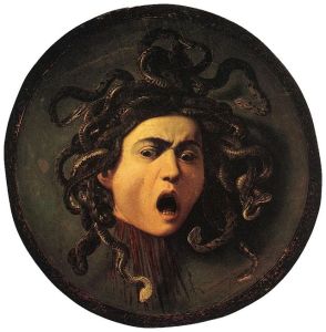 "Medusa" by Caravaggio. Courtesy of Wikimedia Commons.